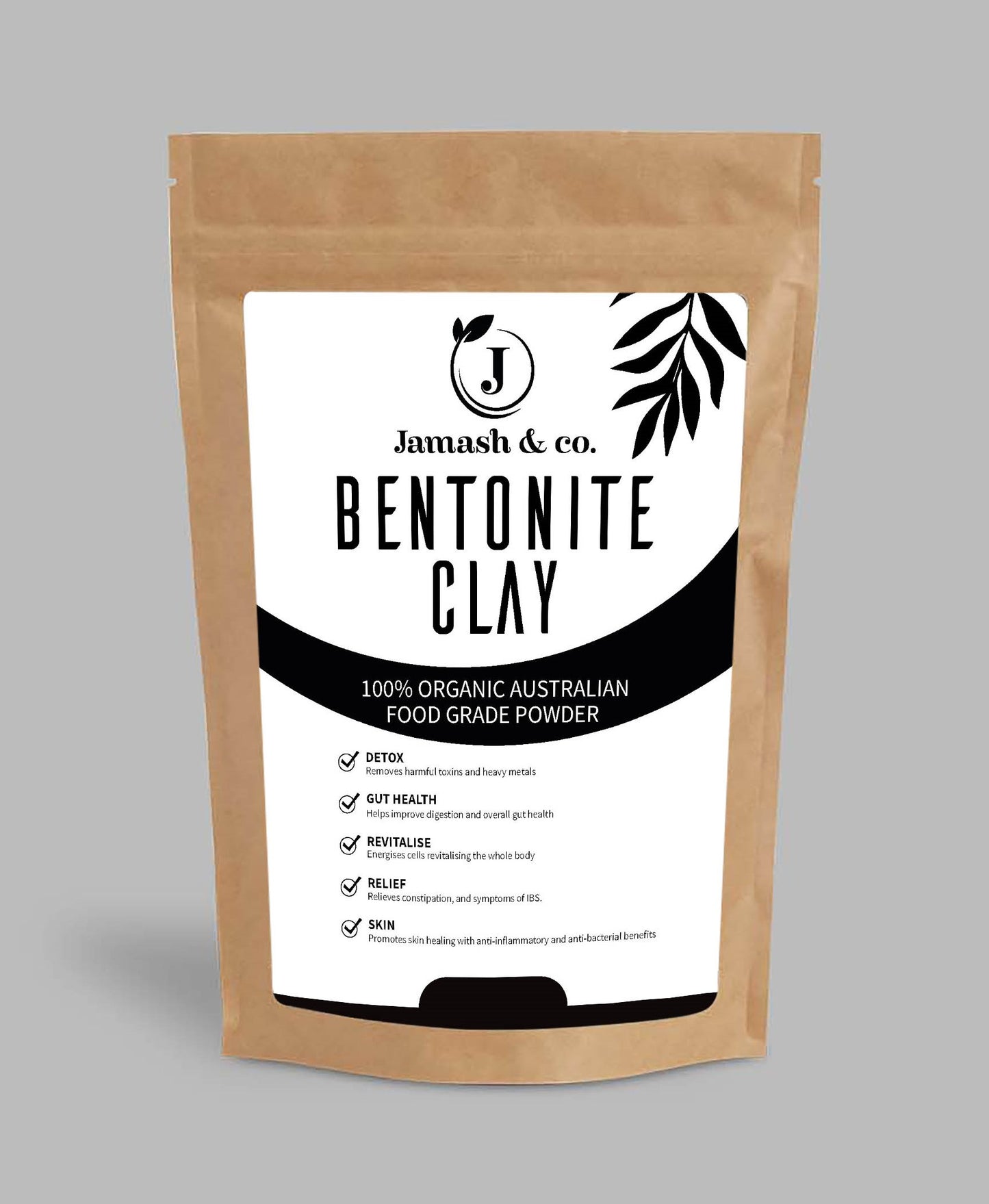 Organic Bentonite Clay 500gm