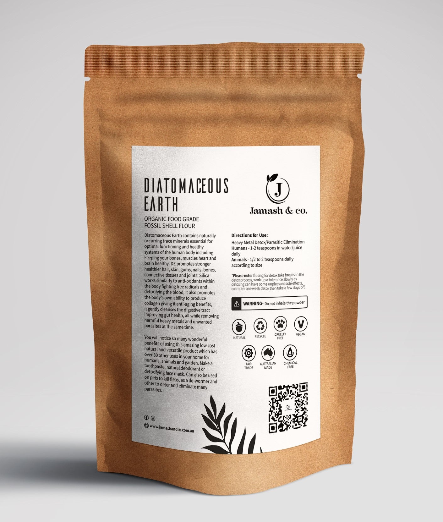 Ultra Fine Diatomaceous Earth 200gm